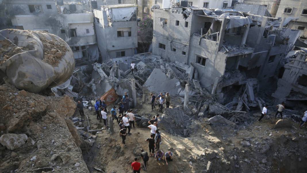 Gazze'deki katliamın 28. gününden acı kareler... Taş üstünde taş kalmadı 7